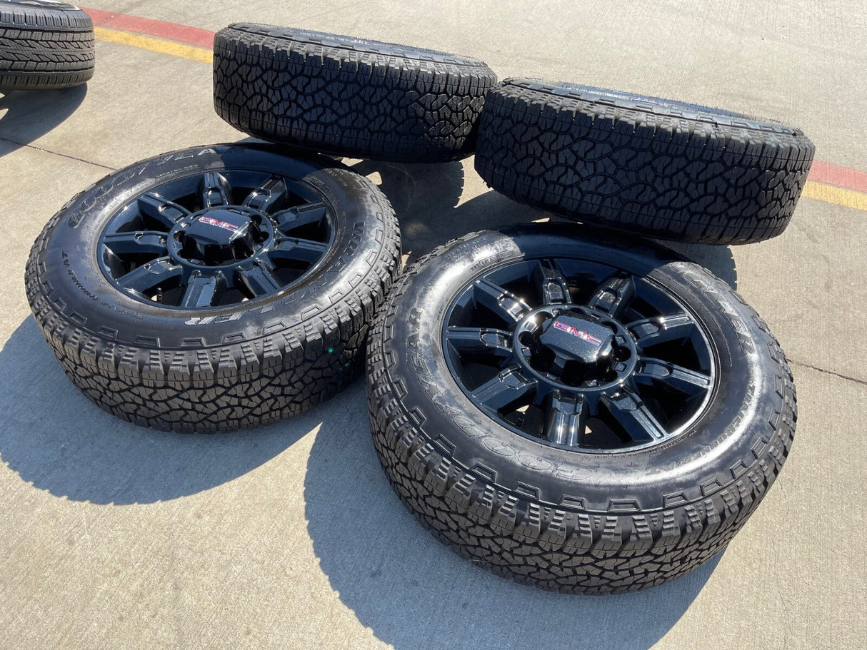 20" GMC Sierra DENALI 2500 3500 OEM 14137 5963 wheels rims Silverado NEW Texas Truck Tire