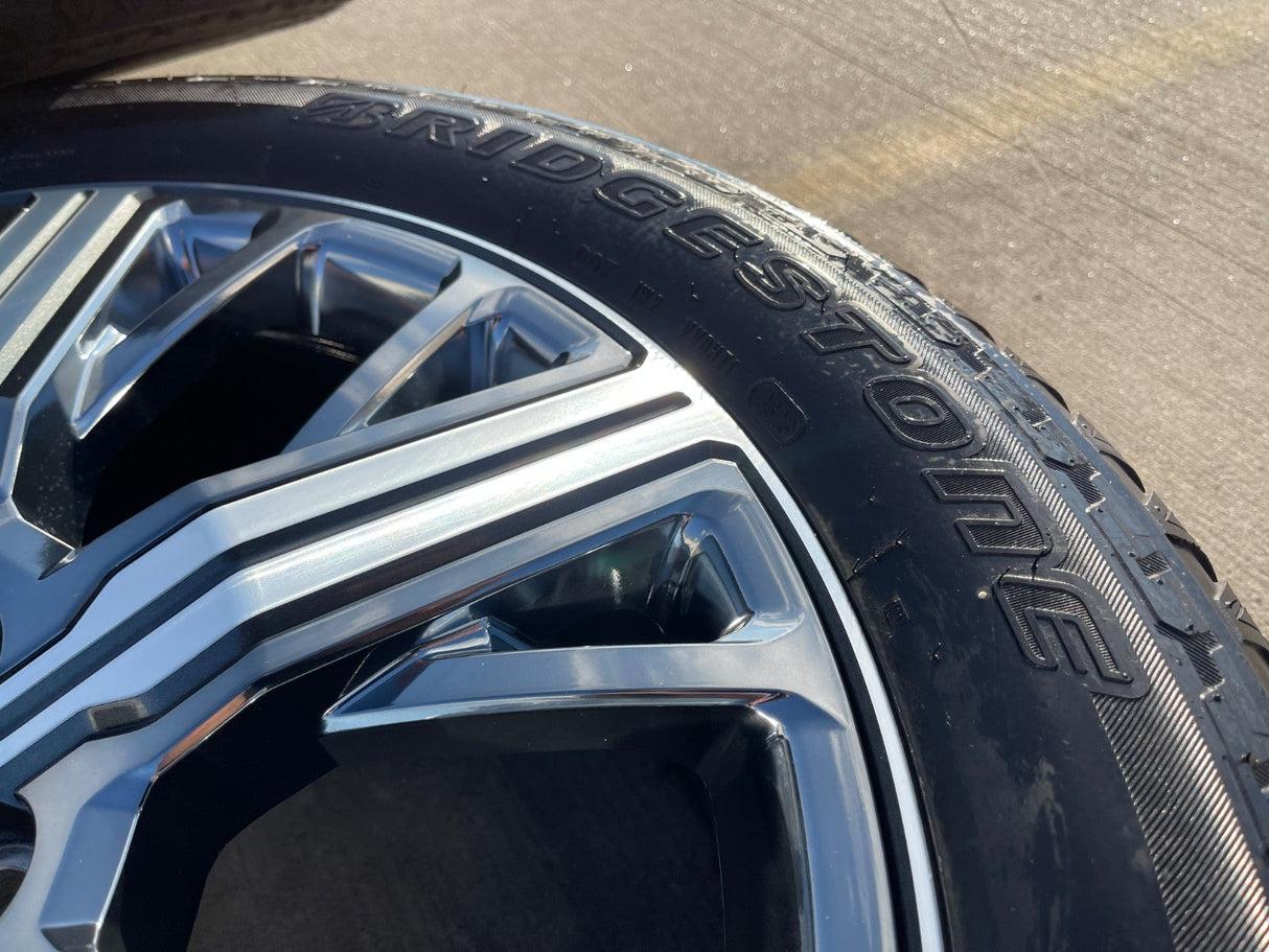 22" Toyota Tundra Sequoia OEM wheels rims 75282 Land Cruiser GX550 CAPSTONE Texas Truck Tire