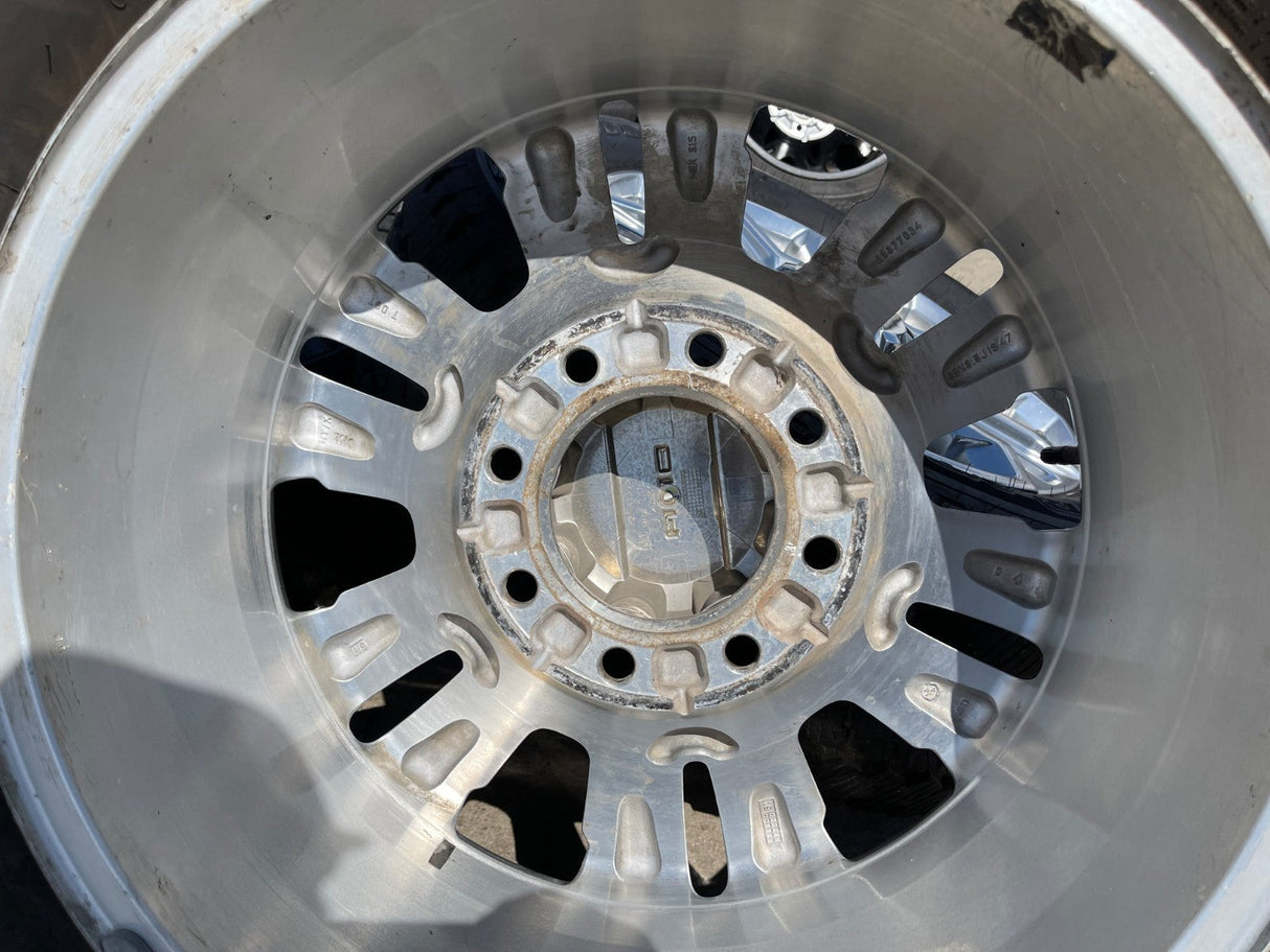 20" GMC Sierra Denali 2500 3500 OEM 5957 wheels rims tires 2022 2023 2024 2025 Texas Truck Tire