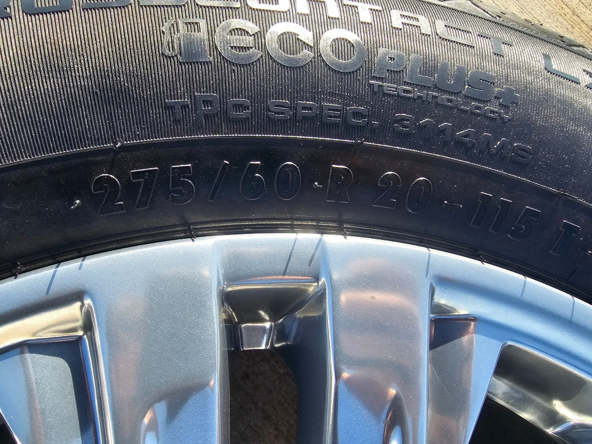 20" GMC Sierra Yukon DENALI OEM 5917 wheel rim 2023 2024 2025 2026 NEW Texas Truck Tire