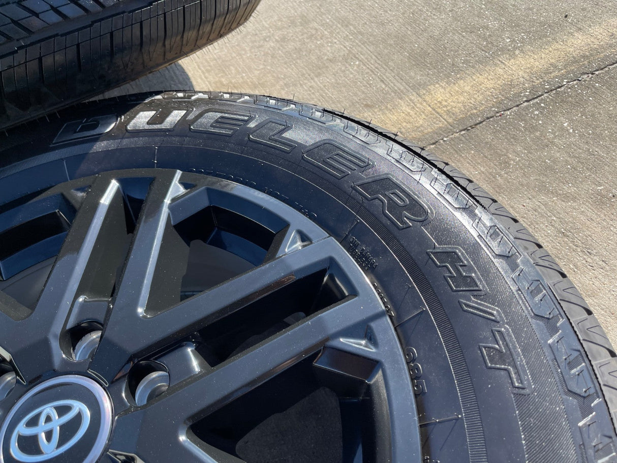18" Toyota Tundra Sequoia TRD OEM wheels rims 75281 Lexus GX550 LX600 NEW 2026 Texas Truck Tire