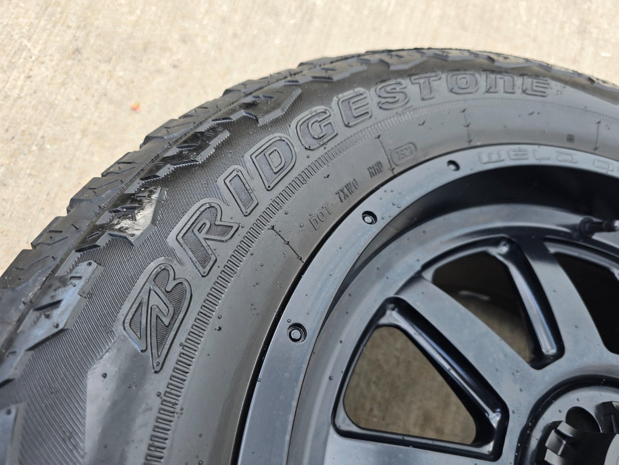 20x9 Weld Off-Road Stealth W168 Silverado Ford F-150 RAM wheels rims 6x139 6x135 Texas Truck Tire