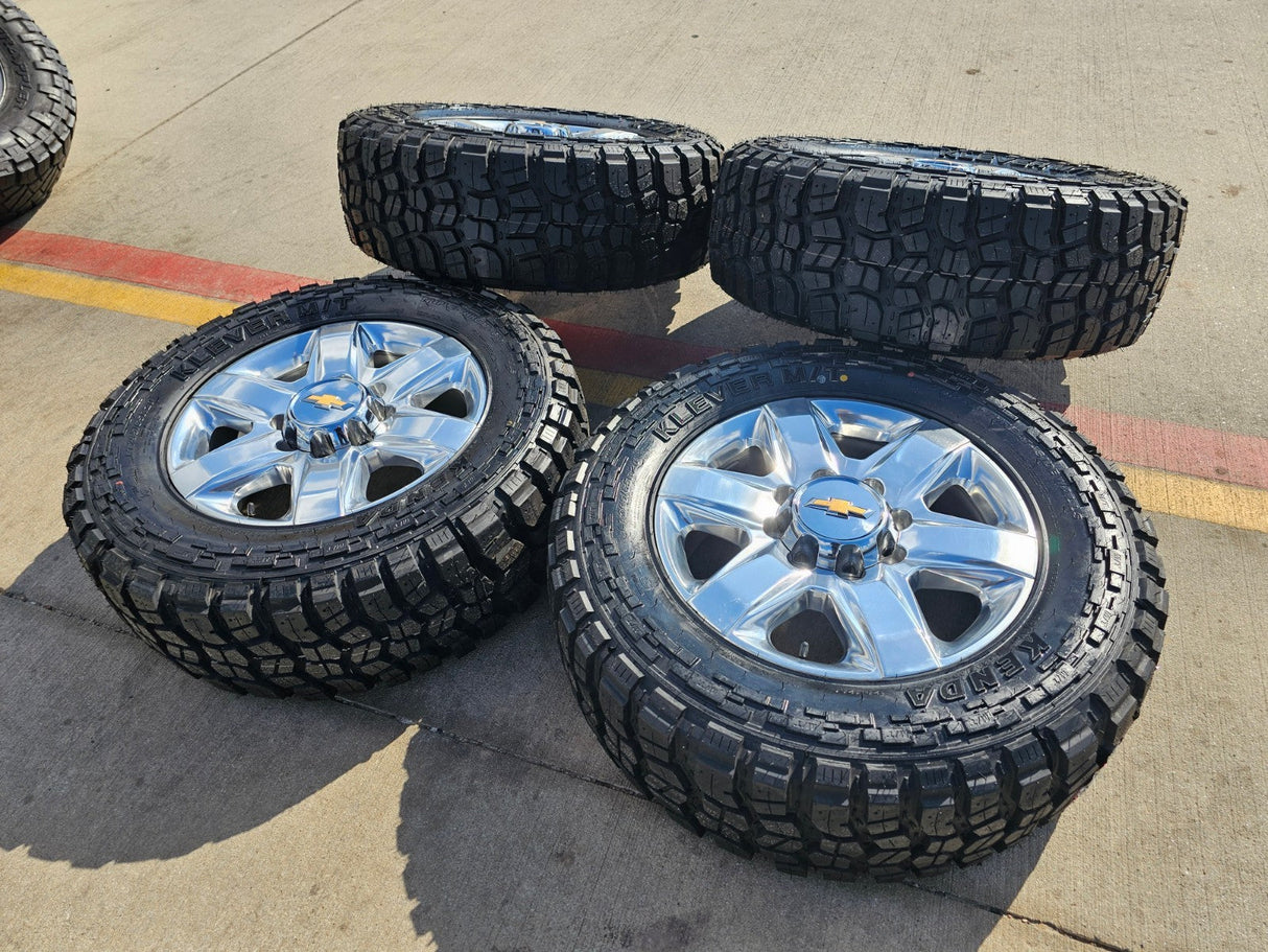 20" Chevy Silverado High Country 2500 3500 OEM 5962 wheels rims 2024 2025 NEW Texas Truck Tire