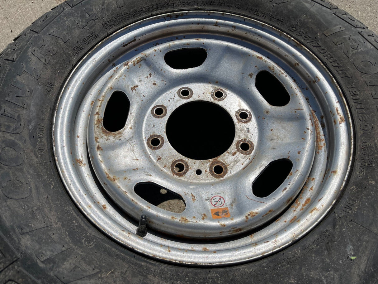 17" Ford F-250 F-350 OEM 3828 wheel rim 2020 2021 2022 2023 2024 2025 IRONMAN Texas Truck Tire