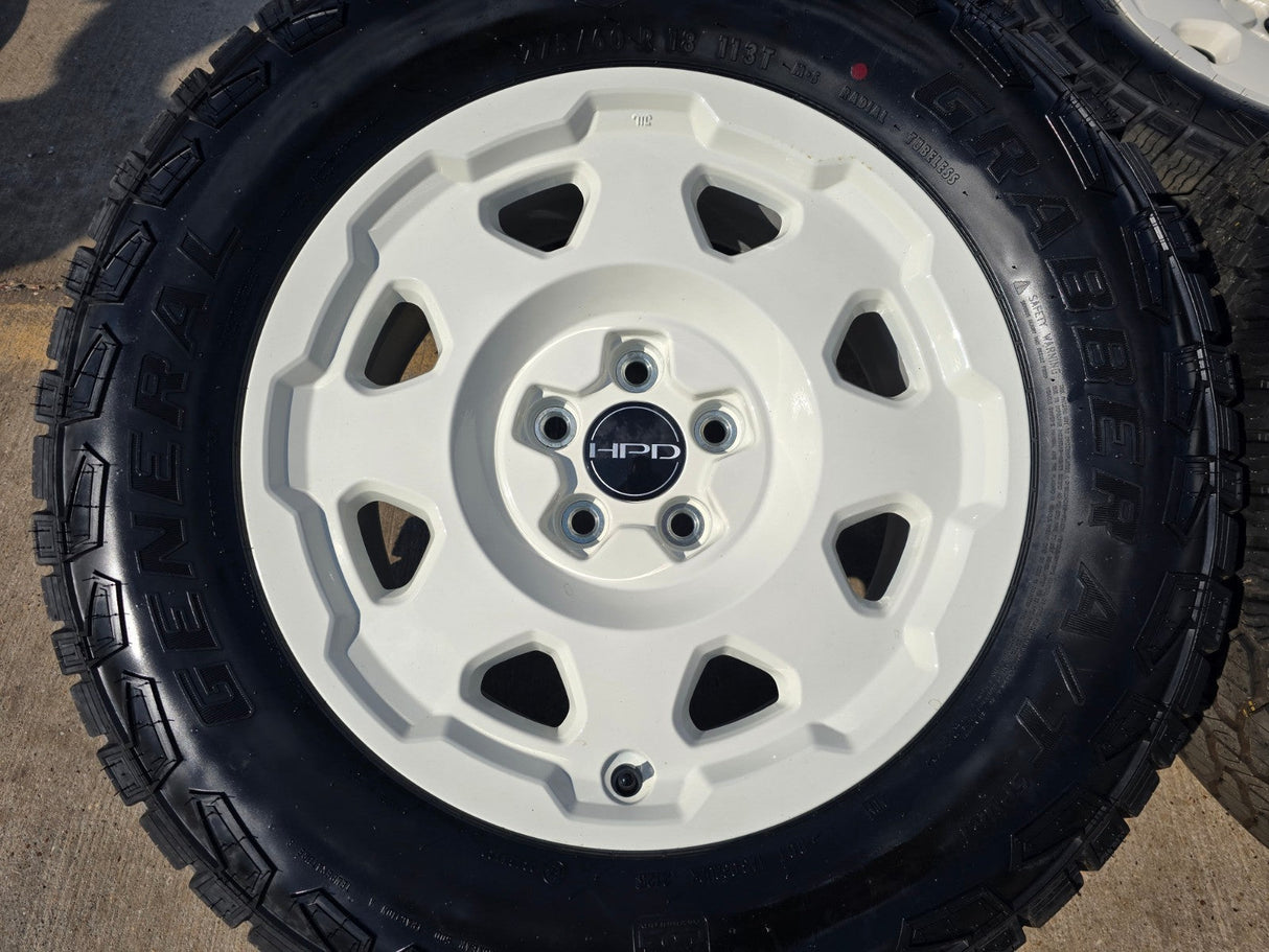 18" Honda Passport Ridgeline Pilot HPD OEM white wheels rims MDX 2025 2026 NEW Texas Truck Tire