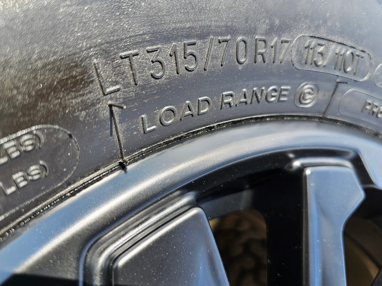 17" Ford F-150 Raptor OEM 10611 rims wheels Bronco 2025 2026 2027 BFG 35" NEW Texas Truck Tire