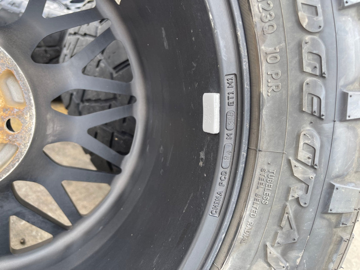 20x9 Fuel Trigger D759 Chevy Silverado RAM Tacoma wheels rims 6x139 6x5.5 tires Texas Truck Tire