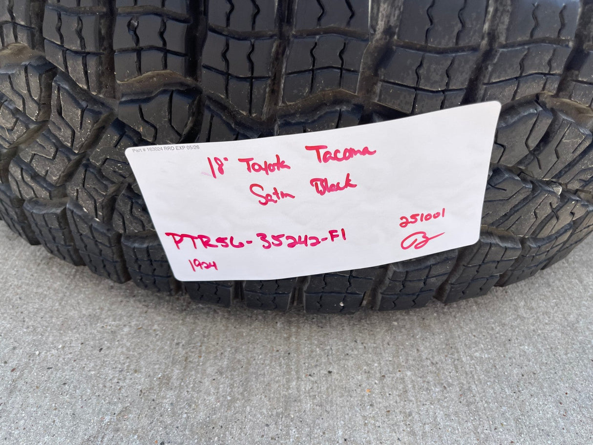18" Toyota Tacoma 4Runner TRD Pro OEM 95973 wheels rims 2024 2025 2026 GOODYEAR Texas Truck Tire
