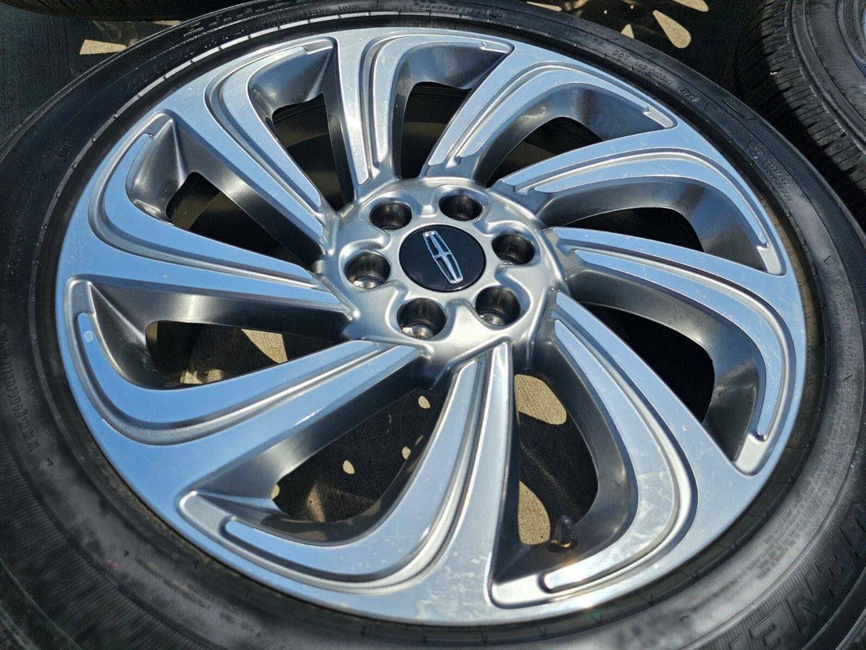 22" Lincoln Navigator OEM rims wheels tires 10497 RESERVE 2023 2024 2025 NEW Texas Truck Tire
