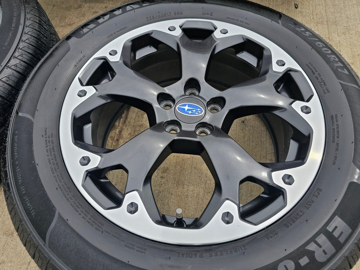 17" Subaru XV Crosstrek OEM 68900 wheels rims tires 2022 2023 2024 2025 Texas Truck Tire