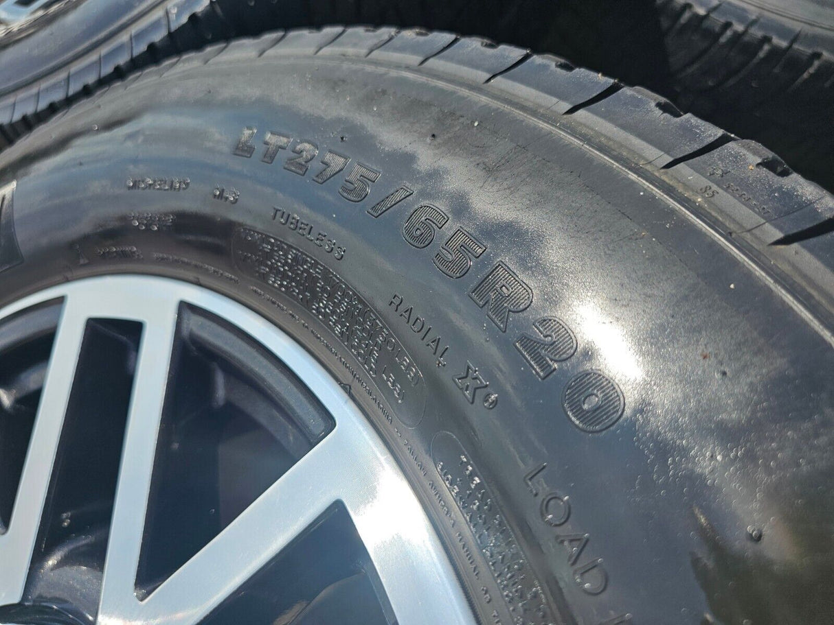20" Ford F-250 F-350 OEM 10104 rims wheels 2017 2018 2019 2021 2022 2023 2024 Texas Truck Tire