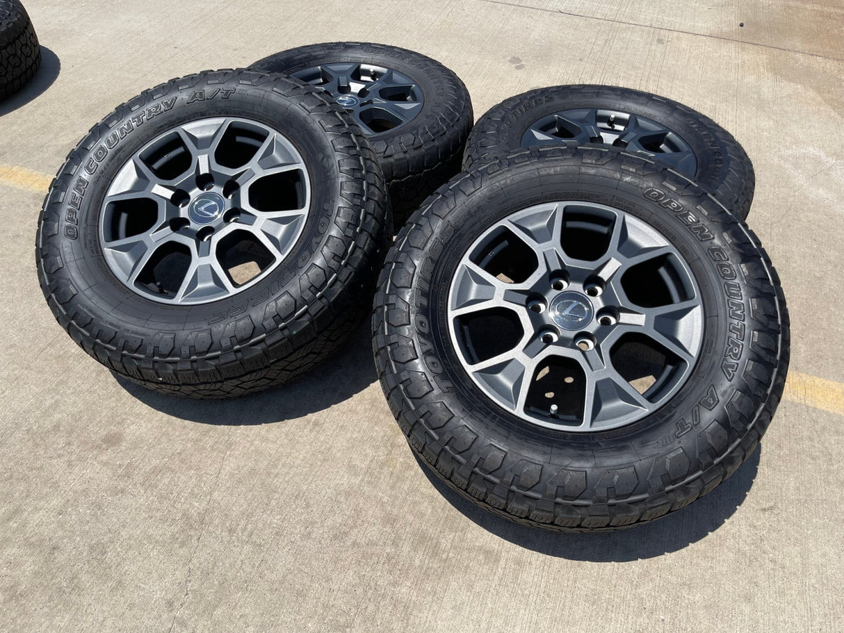 18" Lexus GX550 OEM 10544 wheels rims Land Cruiser Tundra Sequoia 2024 2025 Texas Truck Tire