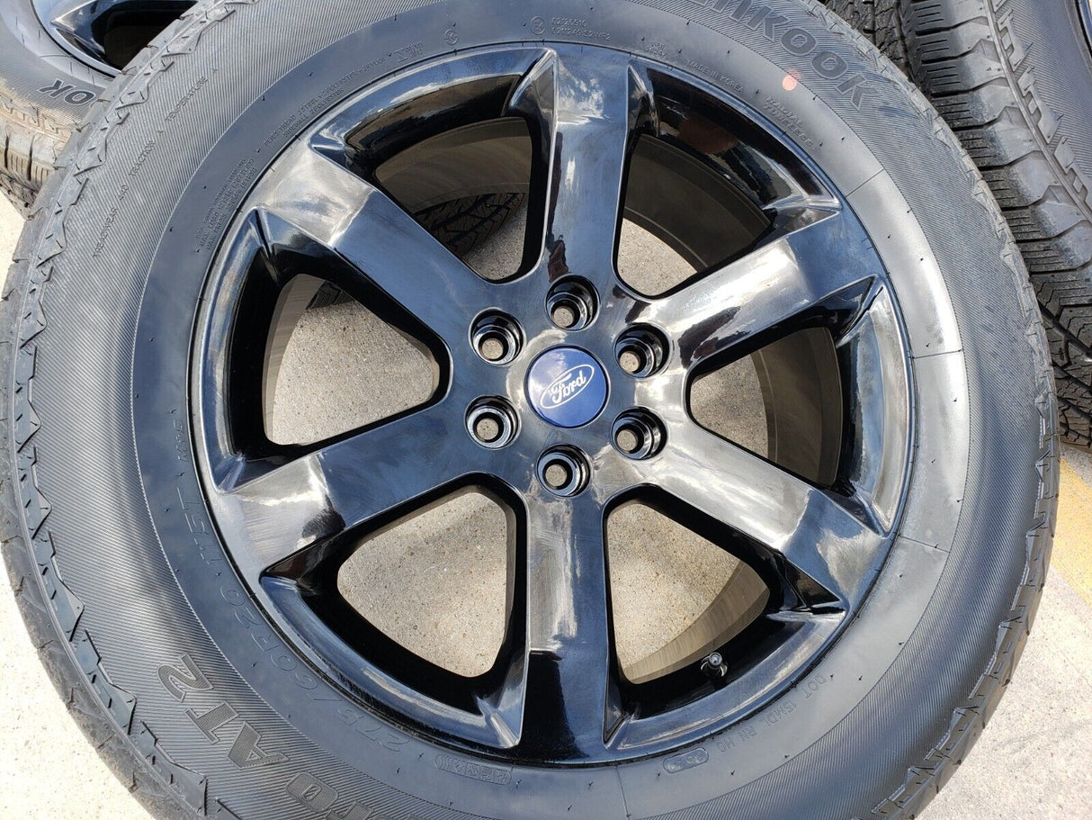 20" Ford F-150 TIMBERLINE OEM rims wheels 10347 Expedition black 2023 2024 NEW Texas Truck Tire