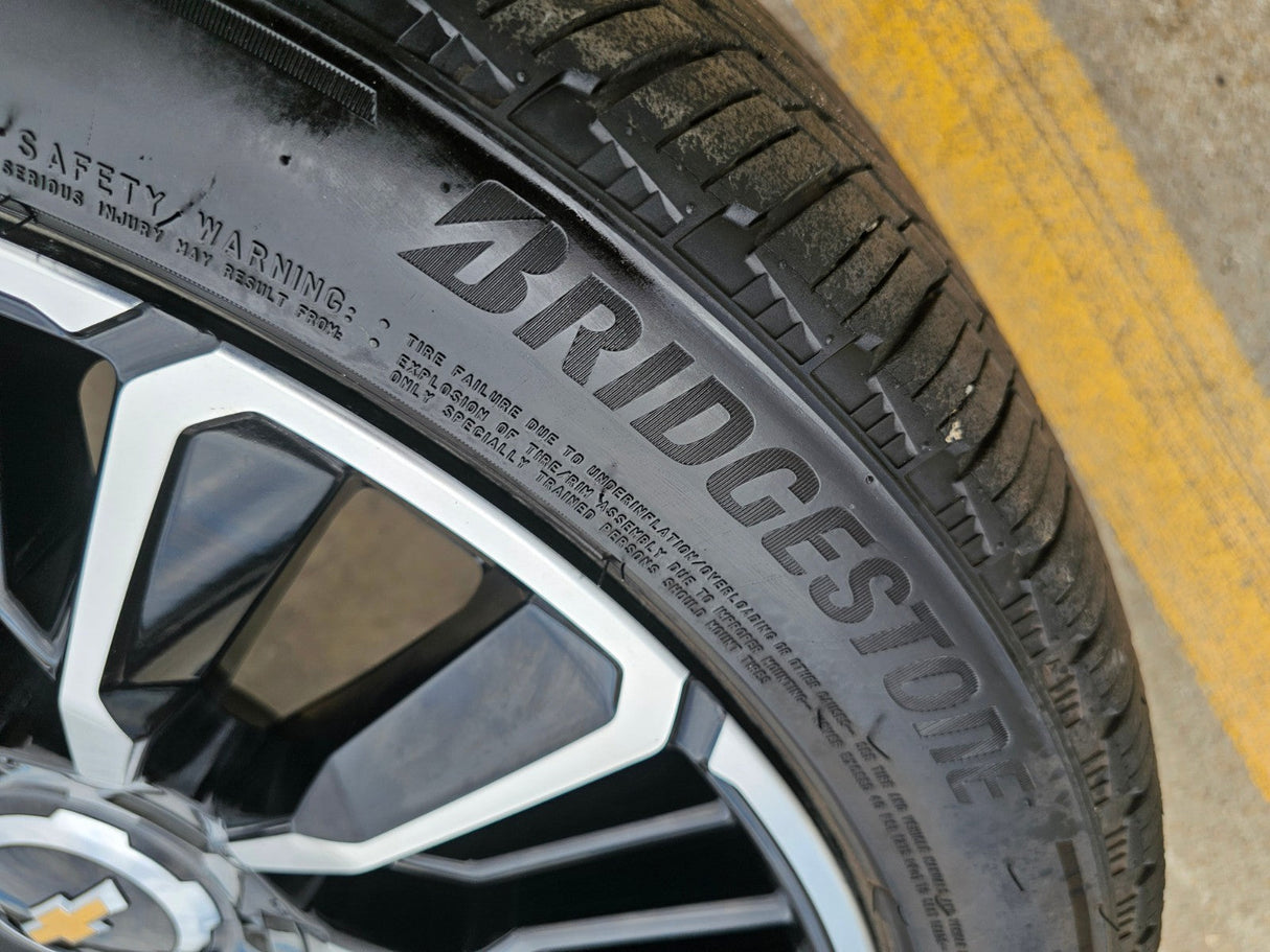 24" Chevy Tahoe Suburban Silverado OEM High Country wheels rims 2025 2026 NEW Texas Truck Tire