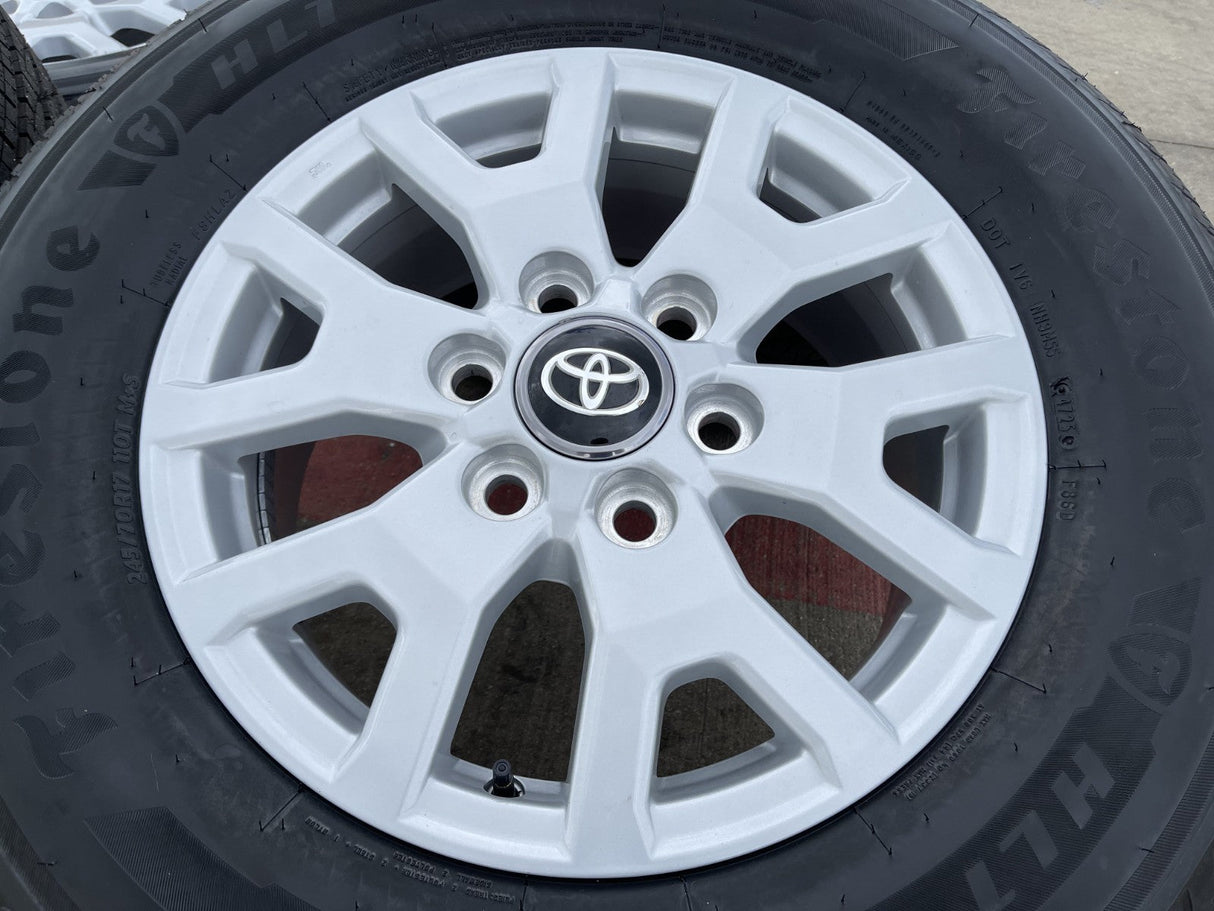 17" Toyota Tacoma 4Runner TRD OEM 94254 10637 wheels rims 2026 FIRESTONE NEW Texas Truck Tire