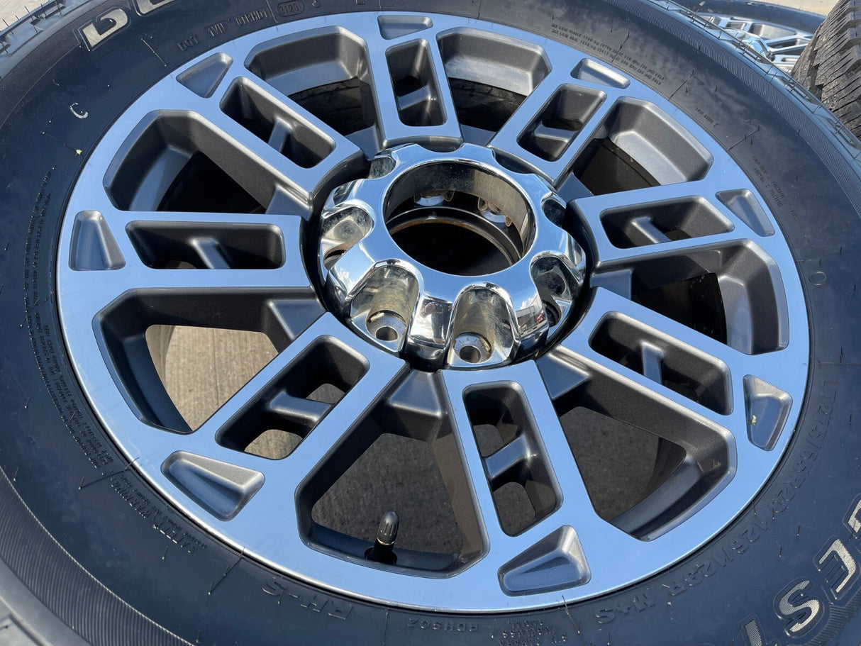 20" Ford F-250 F-350 OEM LIMITED Platinum 10302 10483 wheels rims 2025 2026 NEW Texas Truck Tire