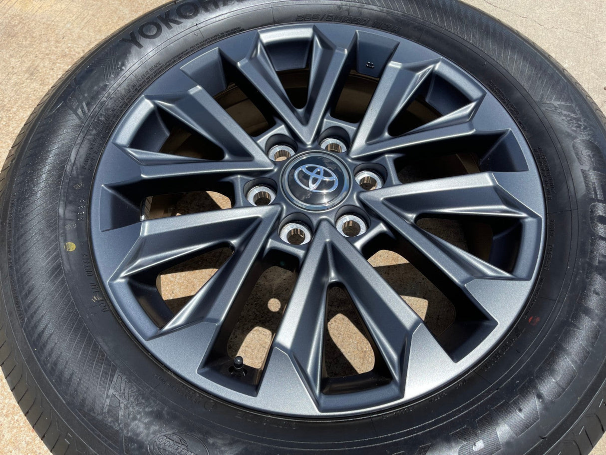 20" Toyota Land Cruiser OEM wheel rim 94057 Tundra Sequoia 2024 2025 2026 NEW Texas Truck Tire