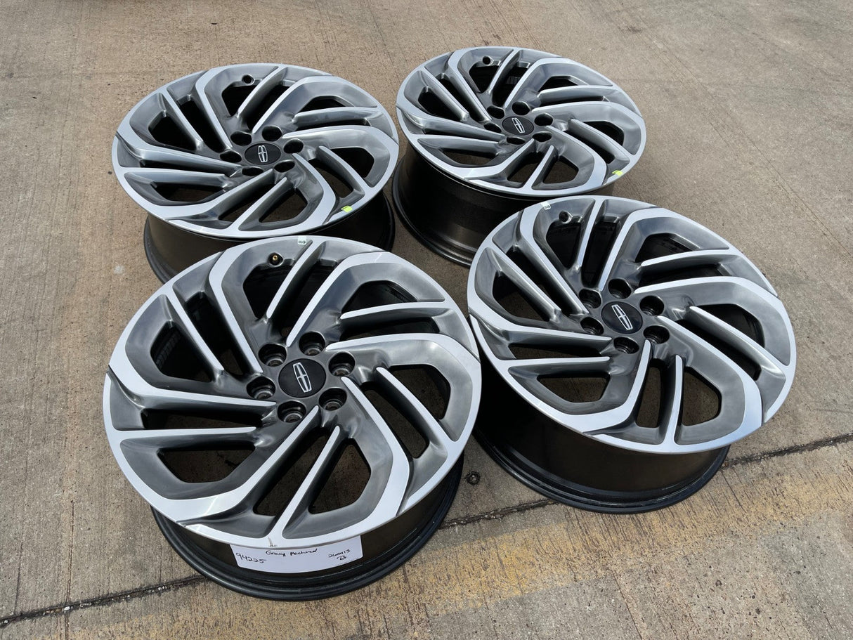 22" Lincoln Navigator OEM 94225 rims wheels BLACK LABEL 2024 2025 2026 2027 Texas Truck Tire