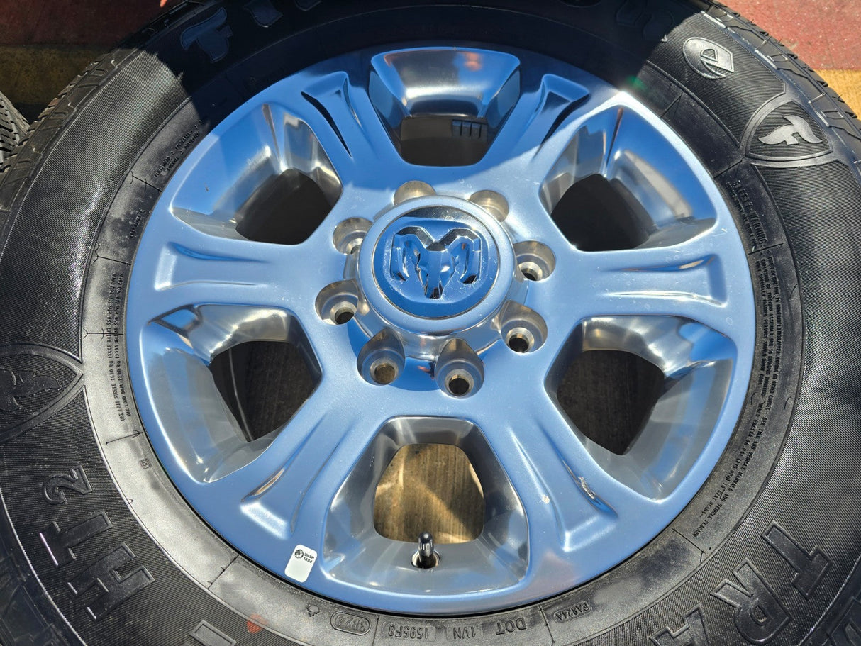18" Ram 2500 3500 Laramie Power Wagon OEM wheels rims 2692 tires FIRESTONE Texas Truck Tire