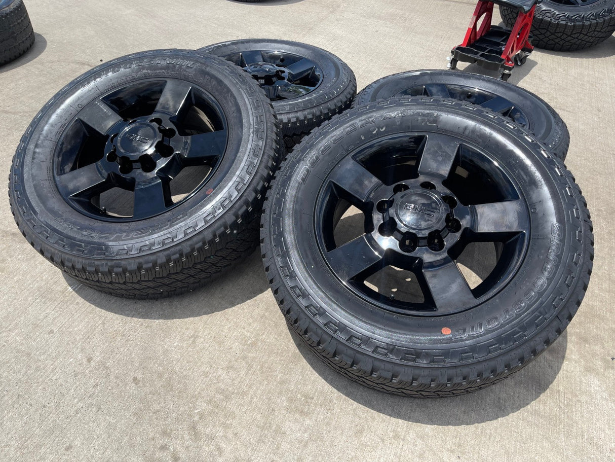 20" Chevy Silverado ZR2 GMC Sierra AT4X 2500 OEM 5771 5801 5826 wheels rims NEW Texas Truck Tire
