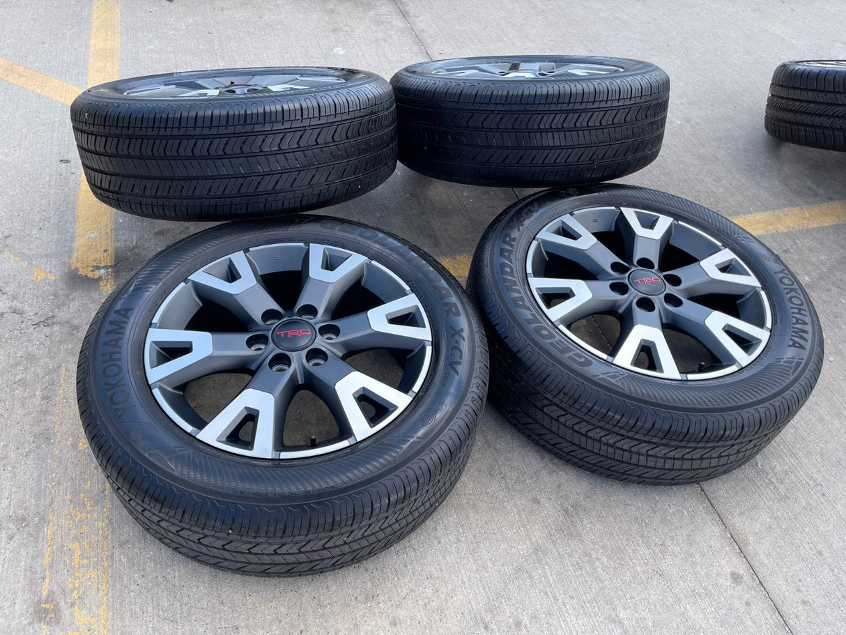 20" Toyota 4Runner TRD OEM 94198 wheels rims Tundra Sequoia 2025 2026 NEW Texas Truck Tire