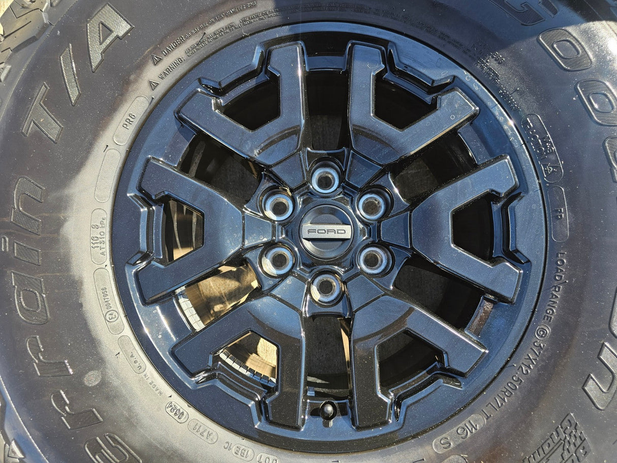 17" Ford F-150 Raptor Bronco OEM rims wheels BFG 10461 tires 2025 2026 BFG NEW Texas Truck Tire
