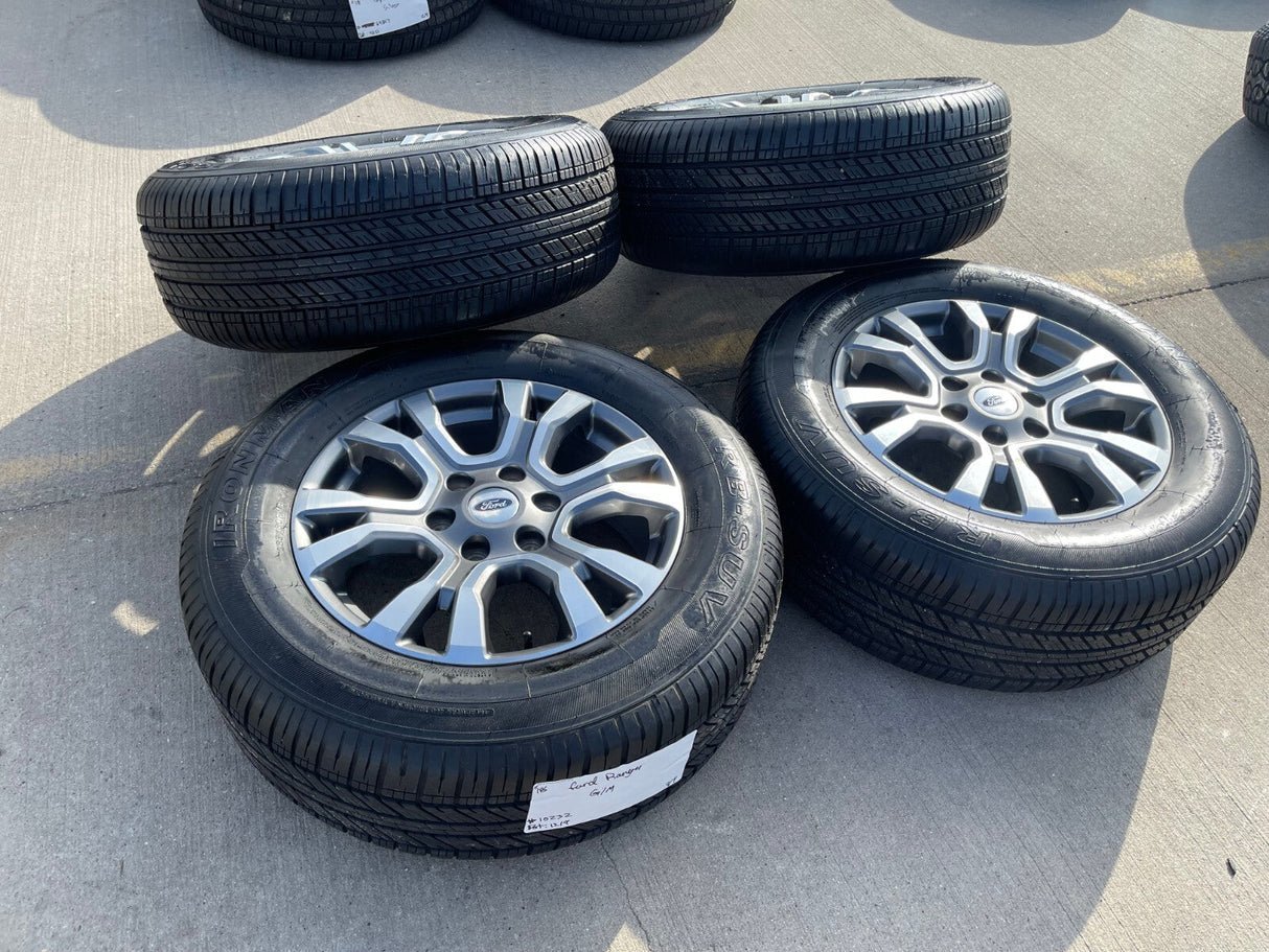 18" Ford Ranger Bronco OEM 10232 wheels rims 2020 2021 2022 2023 2024 2025 2026 Texas Truck Tire