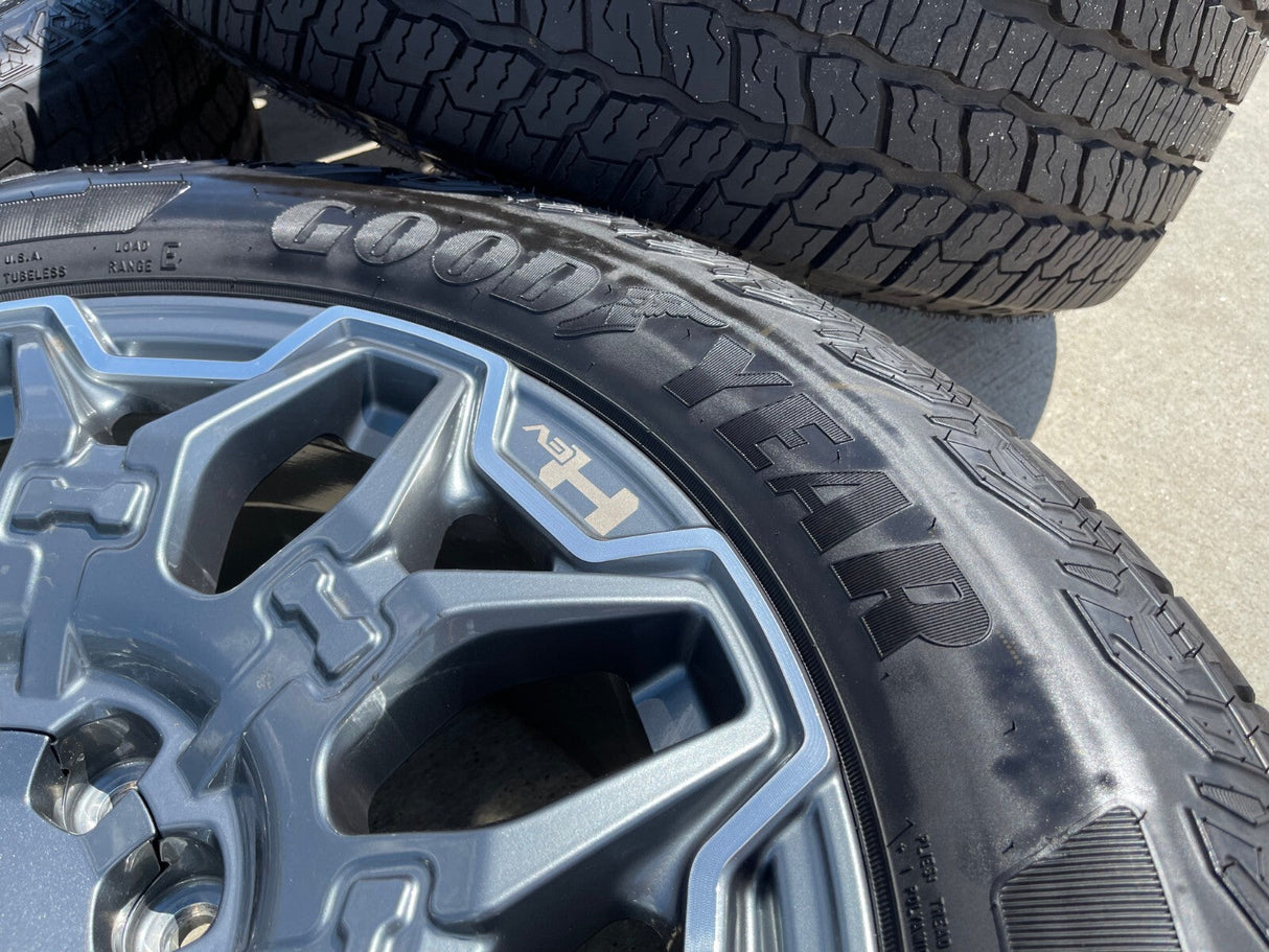 22" Hummer EV HEV 2500 OEM 8x165 14094 wheels rims tires 2023 2024 2025 2026 NEW Texas Truck Tire