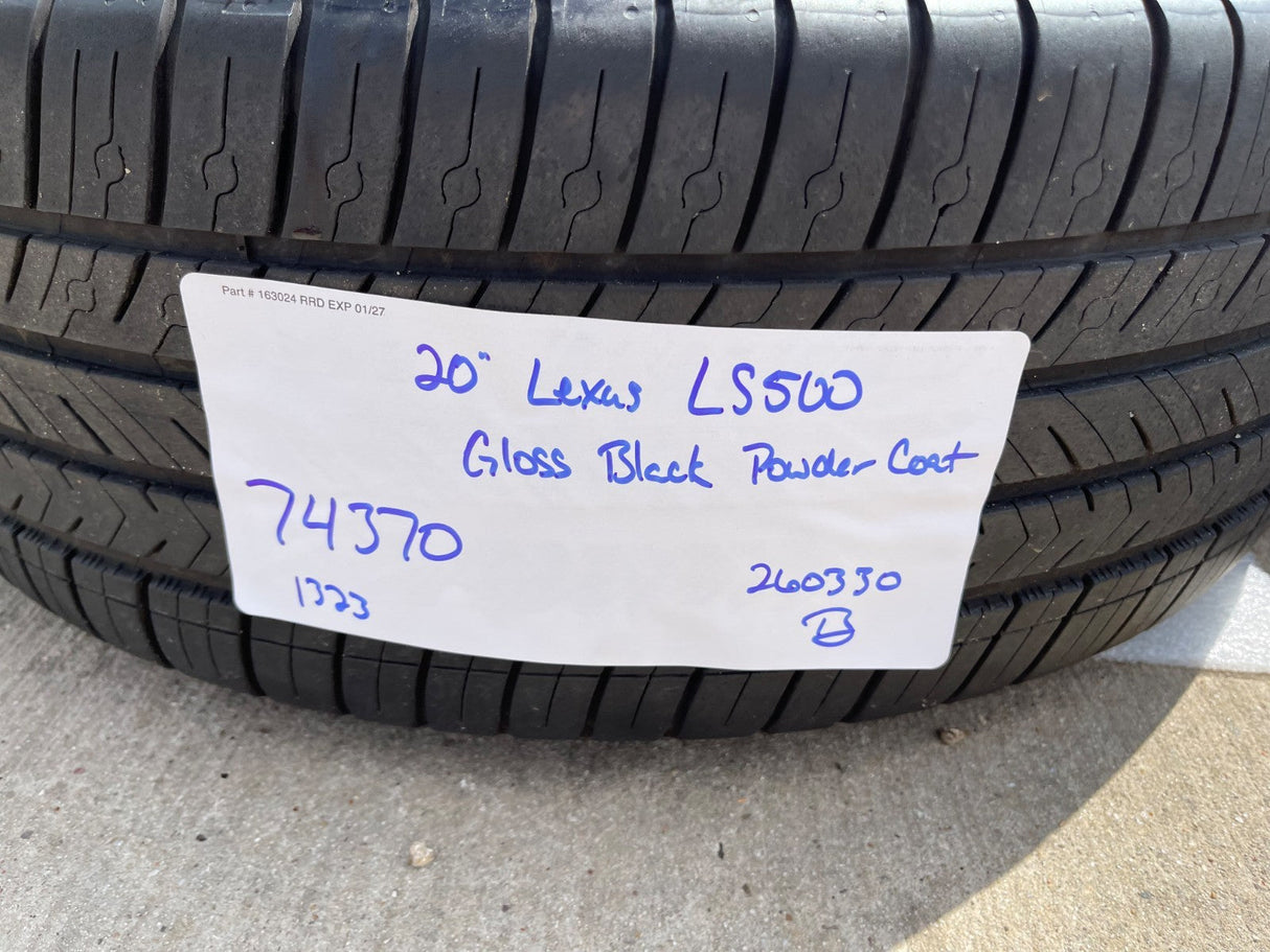 20" Lexus LS500 LC500 OEM wheels rims 74370 LS500H TX350 MICHELIN DISCOUNTED Texas Truck Tire