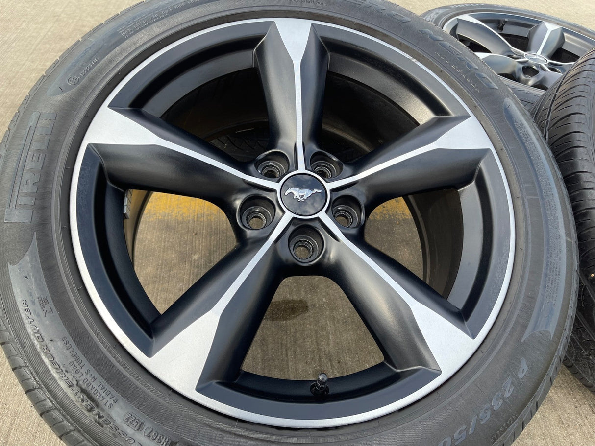 18" Ford Mustang GT OEM 10029 wheels rims 2017 2018 2022 2023 2024 2025 2026 Texas Truck Tire