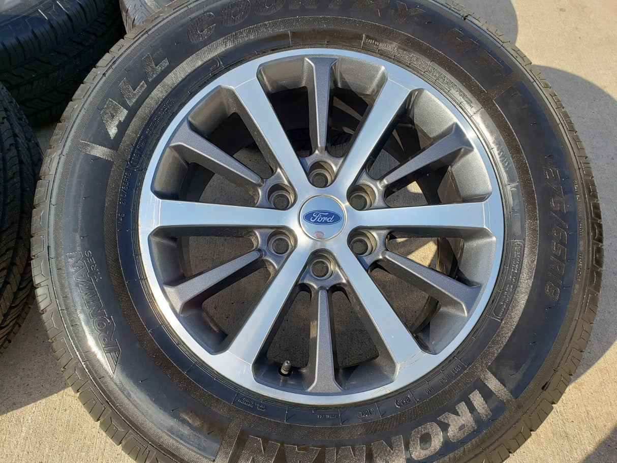 18" Ford F-150 Expedition 10142 OEM rims wheels tires IRONMAN Texas Truck Tire