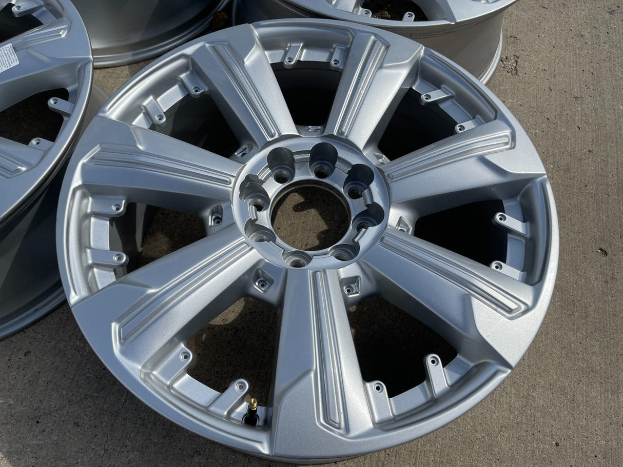 24" Cadillac Escalade IQ EV OEM 8x165 wheels rims Hummer 2500 2024 2025 2026 NEW Texas Truck Tire