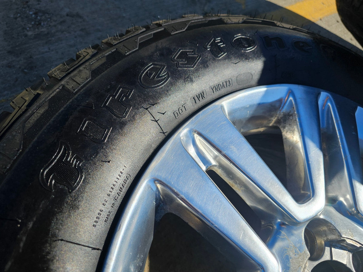 20" Toyota Tundra TSS TRD T Force OEM wheels rims 5x150 tires FIRESTONE A/T2 Texas Truck Tire