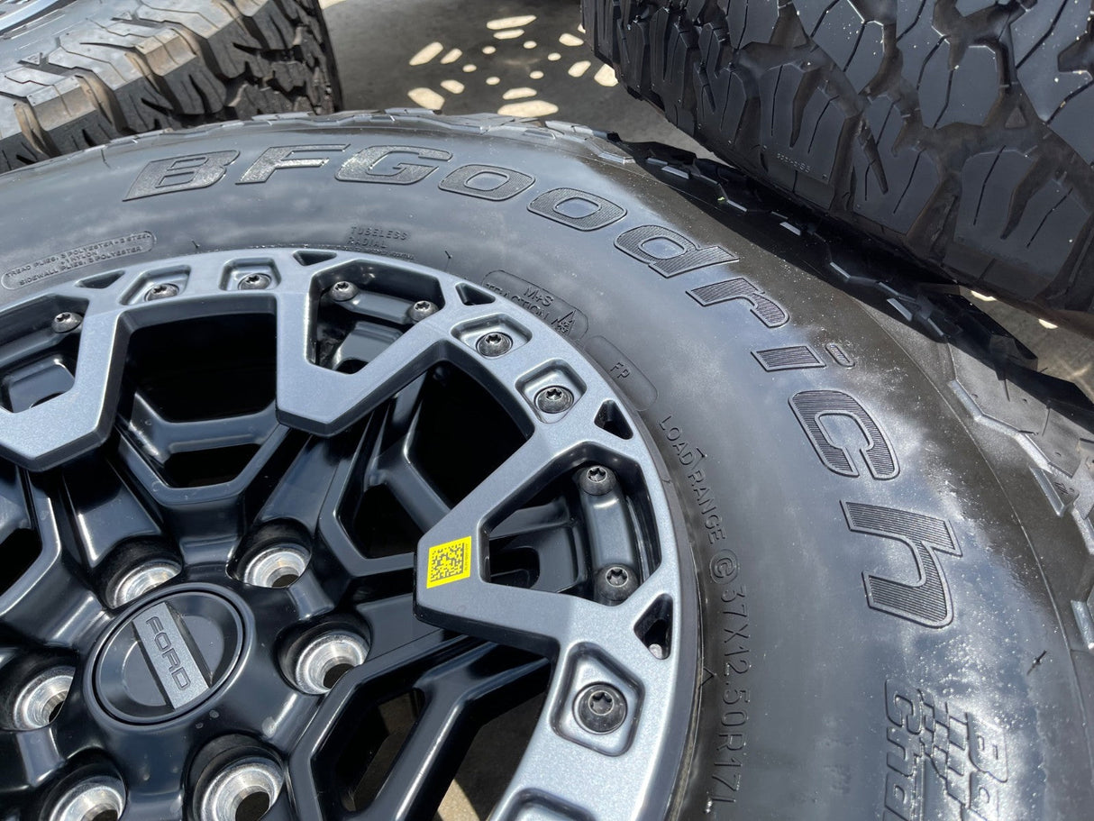 17" Ford F-150 Raptor R OEM BEADLOCK rims wheels 2024 2025 2026 BFG NEW Texas Truck Tire