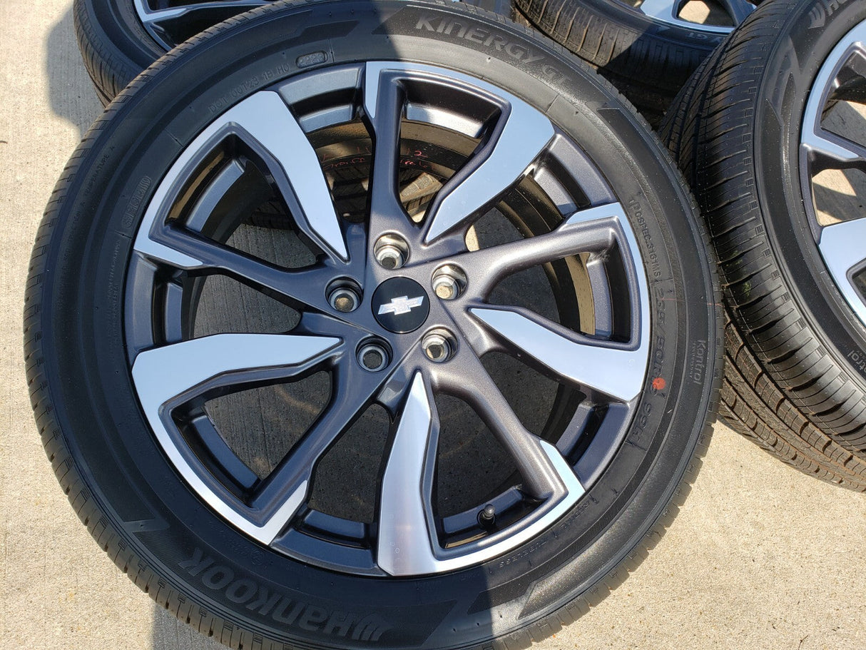 19" Chevy Equinox Trailblazer OEM wheels rims 14063 tires Terrain NEW Texas Truck Tire