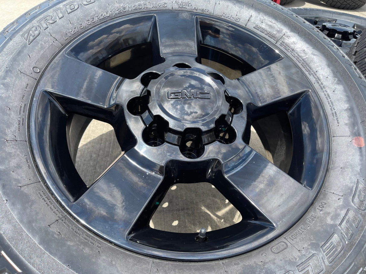 20" Chevy Silverado ZR2 GMC Sierra AT4X 2500 OEM 5771 5801 5826 wheels rims NEW Texas Truck Tire