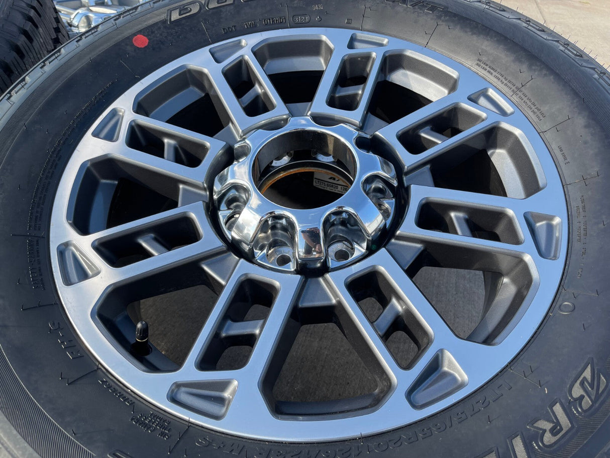 20" Ford F-250 F-350 OEM LIMITED Platinum 10302 10483 wheels rims 2025 2026 NEW Texas Truck Tire