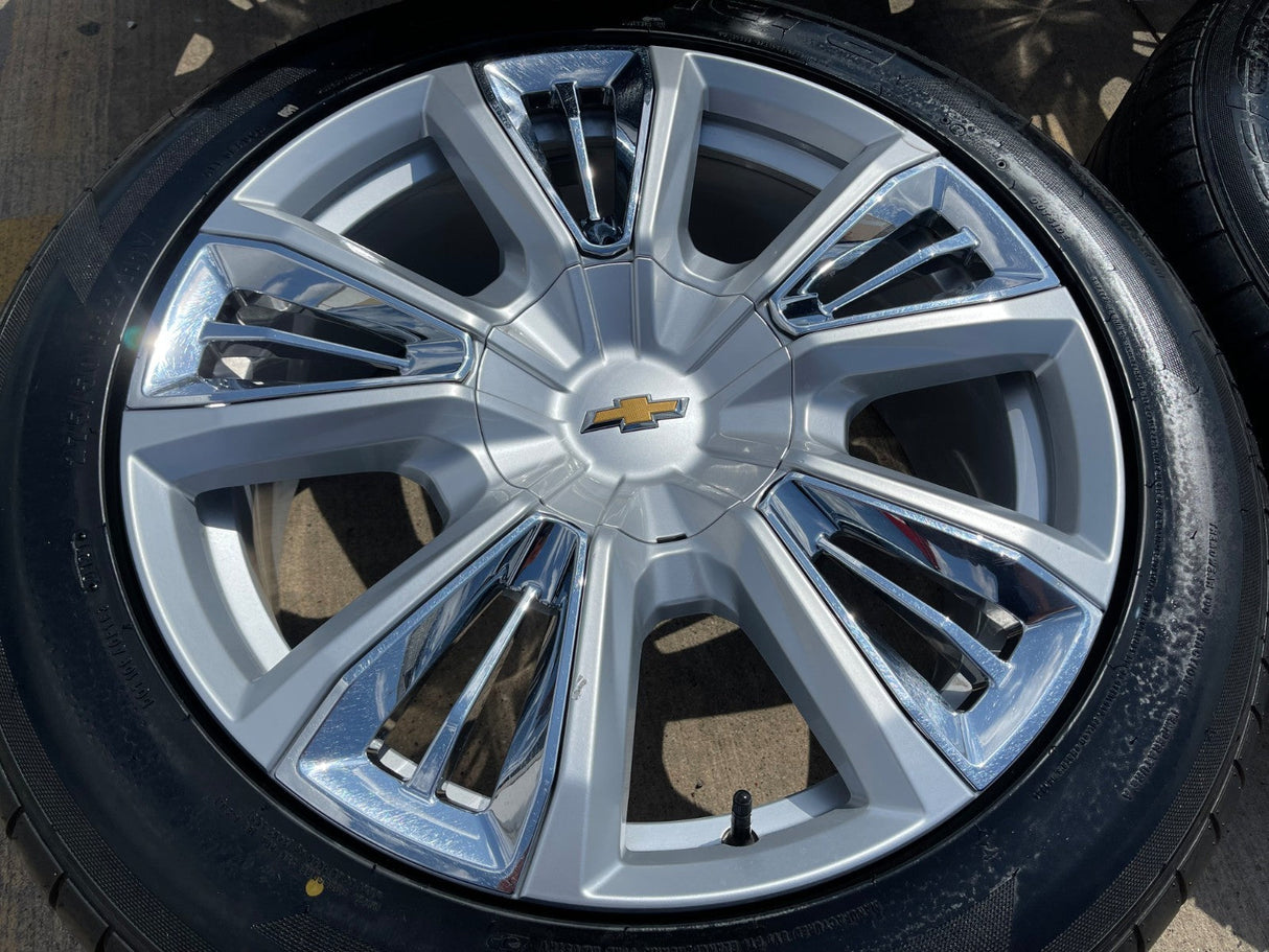 22" Chevy Tahoe RST OEM wheels rims 14046 96951 Silverado Suburban DISCOUNTED Texas Truck Tire