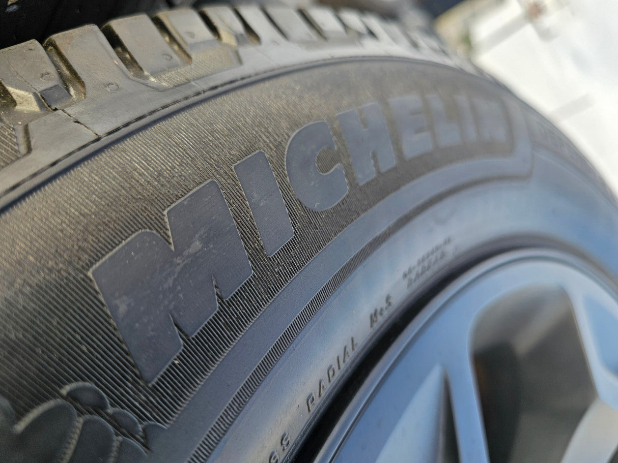 20" Dodge Ram 1500 OEM Laramie Black 2680 wheels rims 2024 2025 2026 MICHELIN Texas Truck Tire