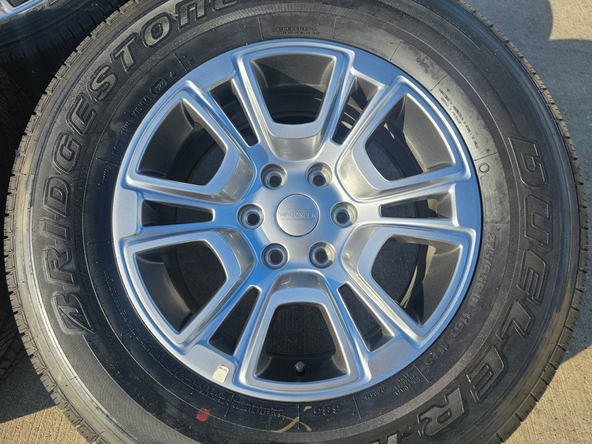 18" Jeep Grand Wagoneer OEM 95374 9295 wheels rims Ram 1500 2024 2025 2026 NEW Texas Truck Tire