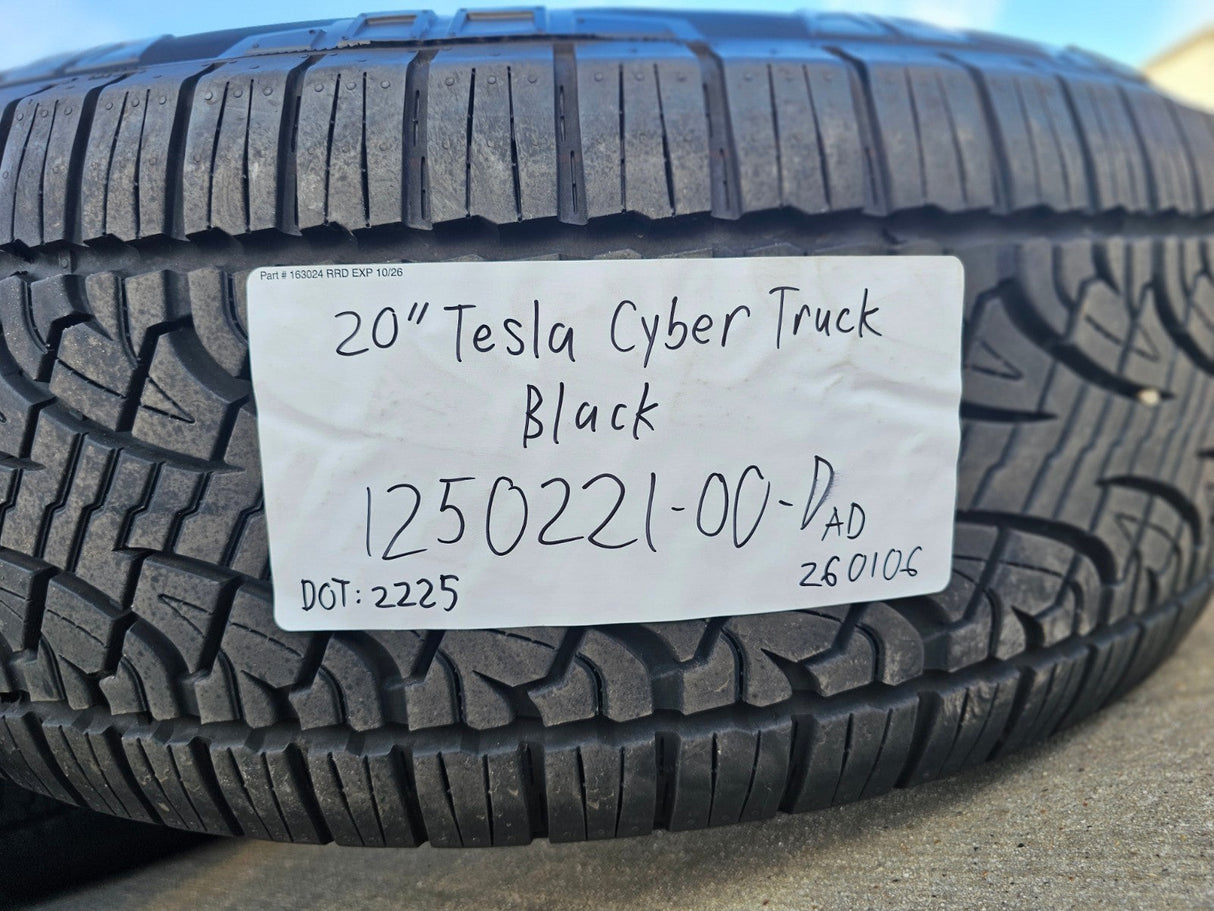 20" Tesla Cyber Truck OEM 94166 wheels rims 2024 2025 2026 Cybertruck Texas Truck Tire