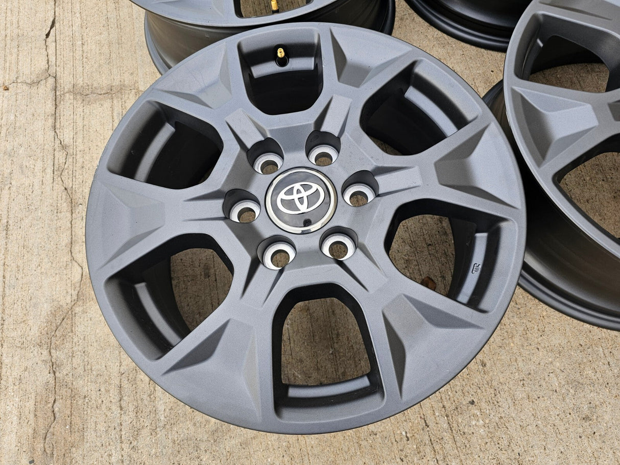 18" Toyota Land Cruiser Tundra Sequoia OEM wheels rims Lexus GX550 2024 2025 NEW Texas Truck Tire