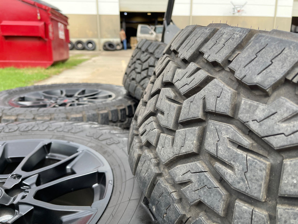 20" Toyota Tundra TRD OEM wheels rims 95314 65196 Sequoia TOYO A/T3 35" Texas Truck Tire