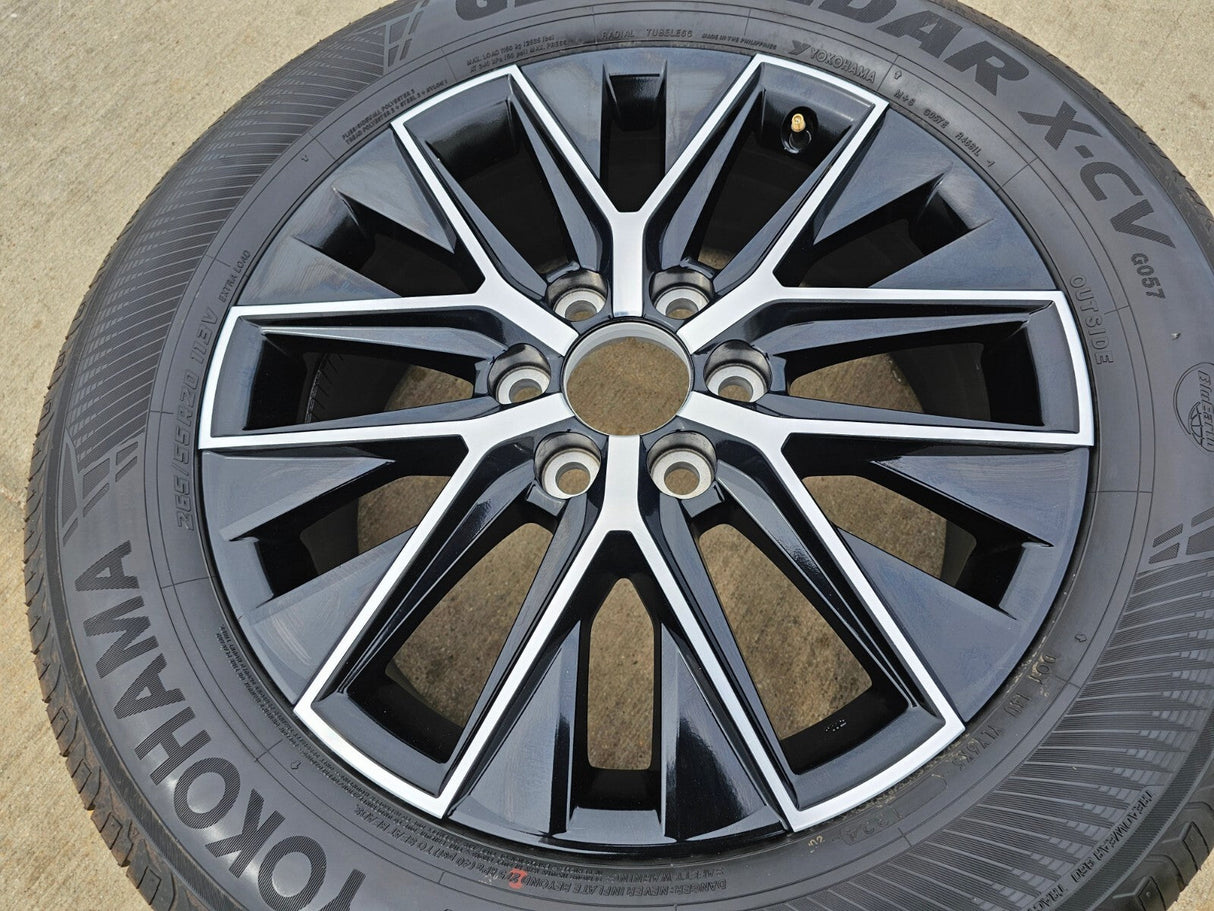 20" Toyota Land Cruiser Tundra OEM wheel rim 10545 Lexus GX550 LX600 2025 2026 Texas Truck Tire