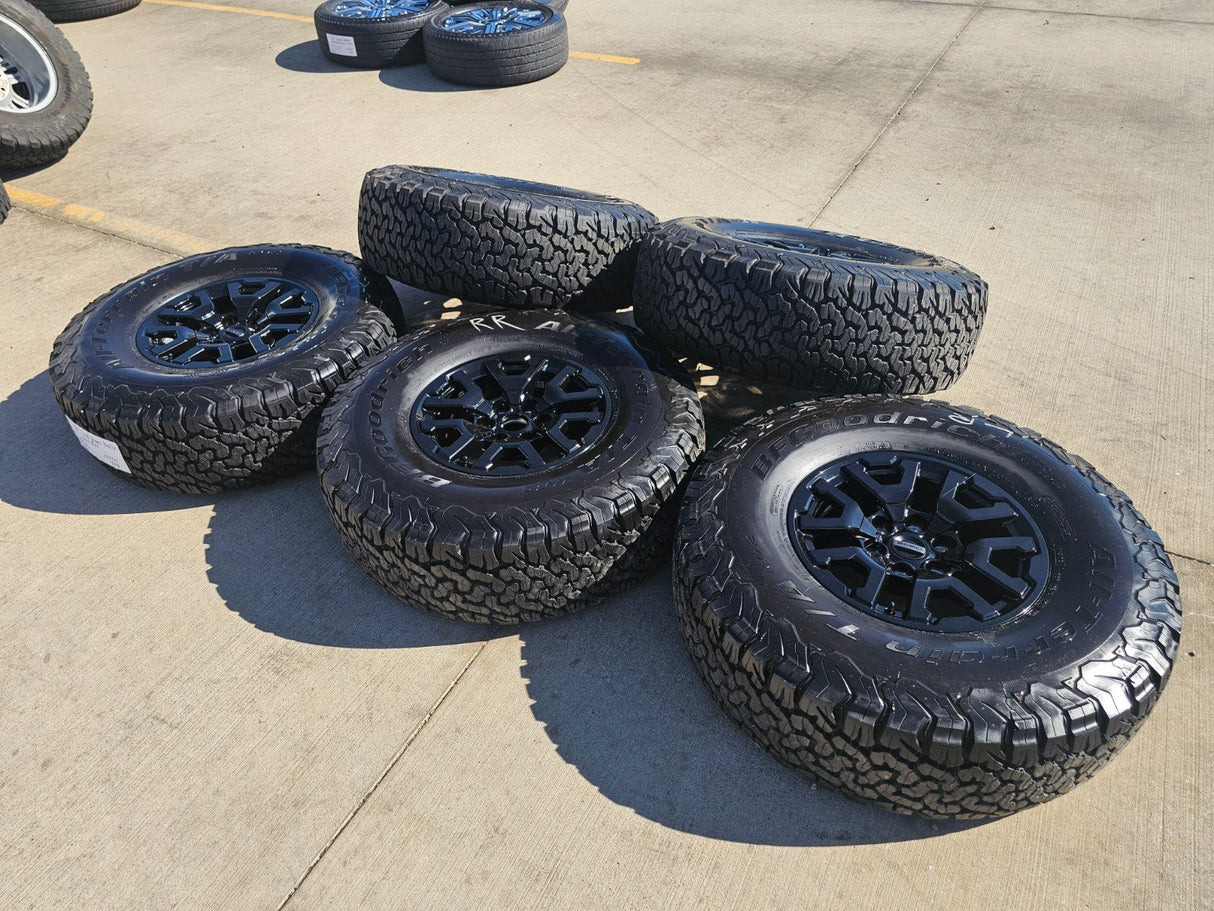 17" Ford F-150 Raptor Bronco OEM rims wheels BFG 10461 tires 2025 2026 BFG NEW Texas Truck Tire