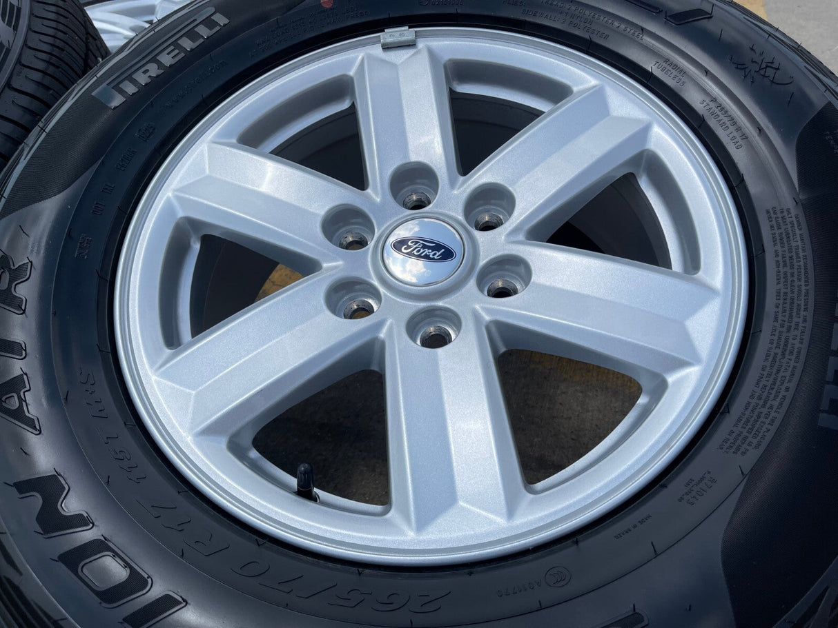 17" Ford F-150 Expedition OEM rims wheels 10339 tires 2025 2026 NEW PIRELLI A/T Texas Truck Tire