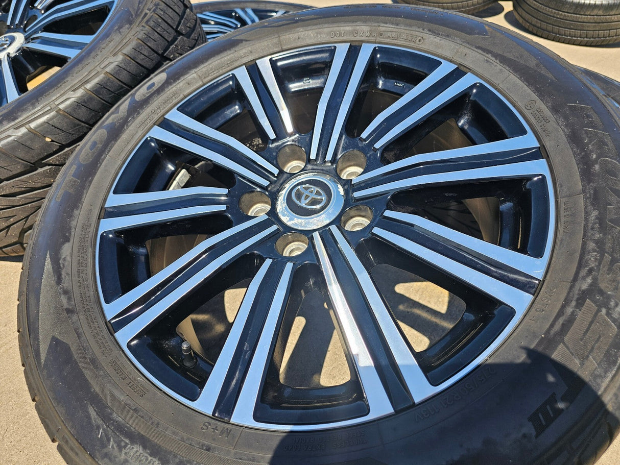 21" Lexus LX570 Toyota Land Cruiser OEM 74341 wheels rims tires 5x150 Texas Truck Tire