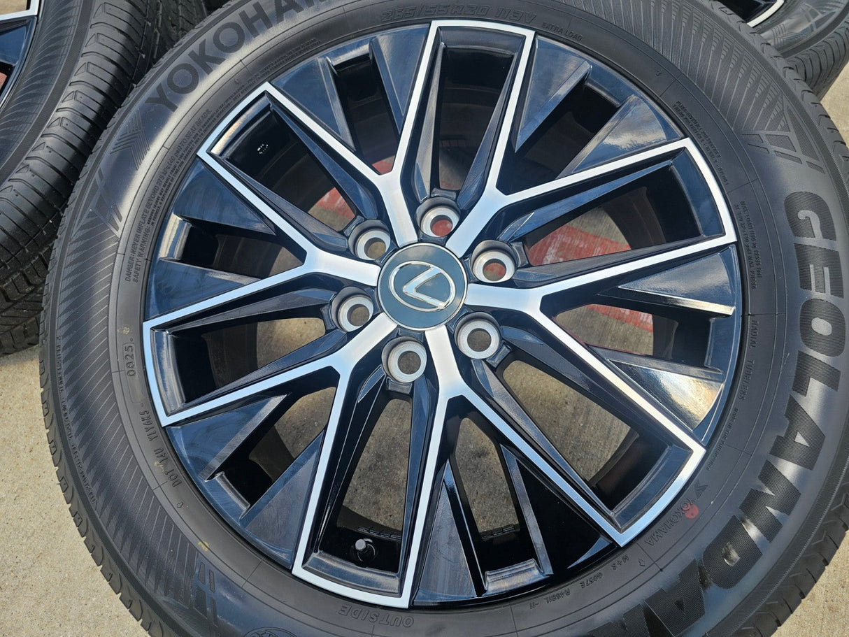 20" Toyota Land Cruiser Tundra OEM wheels rims 10545 Lexus GX550 LX600 2025 NEW Texas Truck Tire