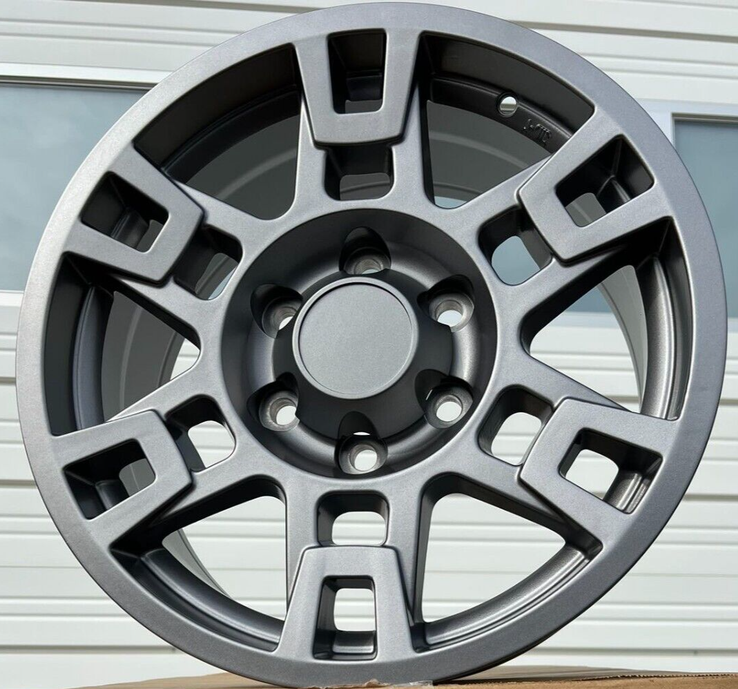 Toyota TRD Style Wheels 17" x 9 Gunmetal Rims 4pcs