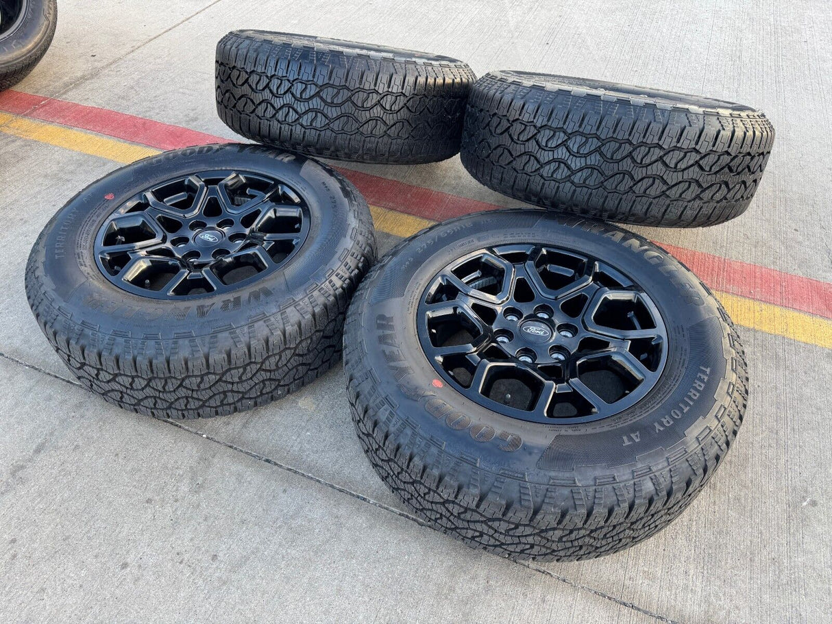 18" Ford F-150 OEM rims wheels 95049 10340 Expedition 2022 2023 2024 2025 NEW Texas Truck Tire